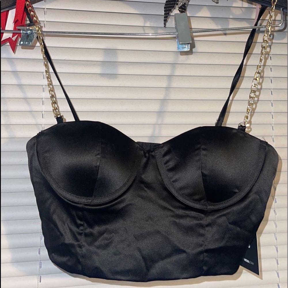corset top, with built in padding